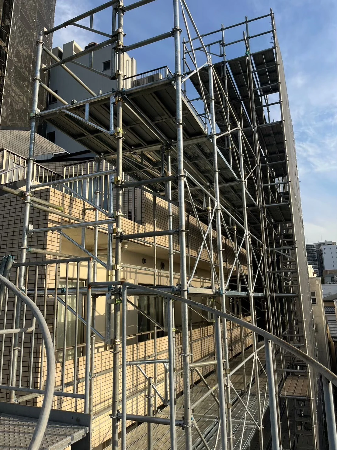 足場工事の魅力